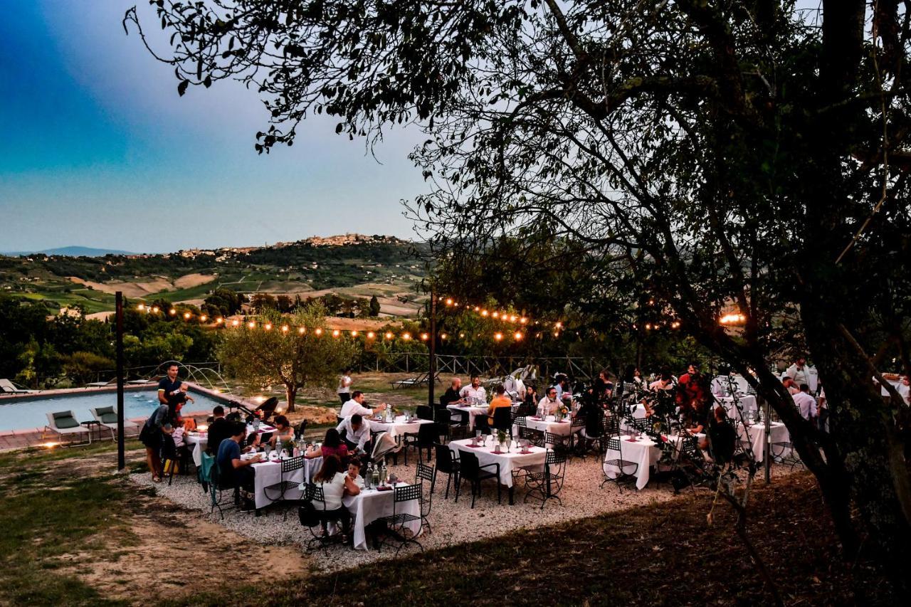 Hotel Lachiusa Tuscany Montefollonico Exterior foto